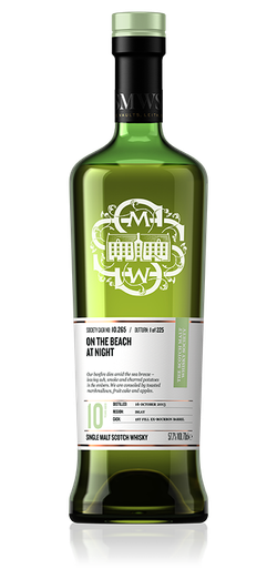 On the beach at night - SMWS 10.265