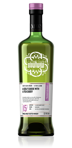 A golf caddie with a tea caddy - SMWS 18.64