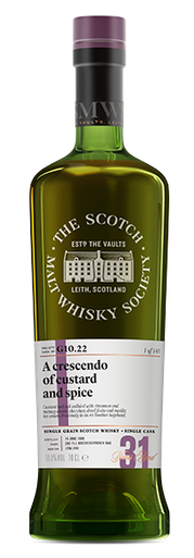 A crescendo of custard and spice - SMWS G10.22