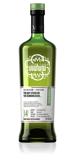 The boy stood on the burning deck - SMWS 4.391