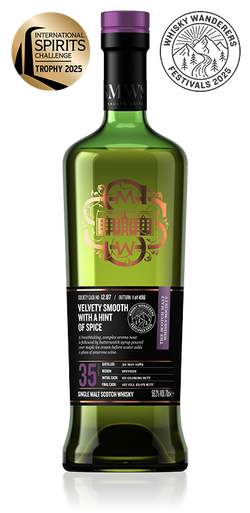 Velvety smooth with a hint of spice (12.87) | SMWS