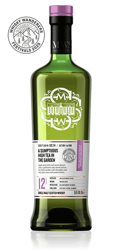 A sumptuous high tea in the garden - SMWS 122.74
