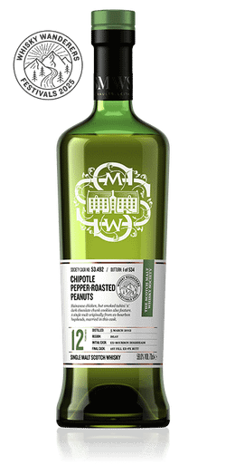 Chipotle pepper-roasted peanuts - SMWS 53.492