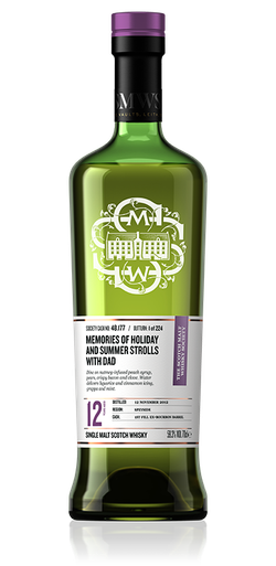 Memories of holiday and summer strolls with dad - SMWS 48.177