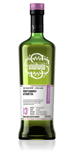 Fruit gummies at high tea - SMWS 18.70