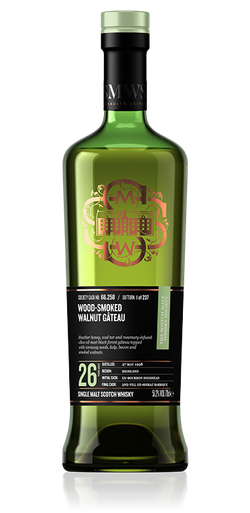 Wood-smoked walnut gâteau - SMWS 66.258