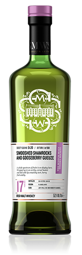 Smooshed shamrocks and gooseberry gueuze - SMWS 51.20