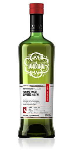 Rum and raisin espresso martini (80.55) | SMWS