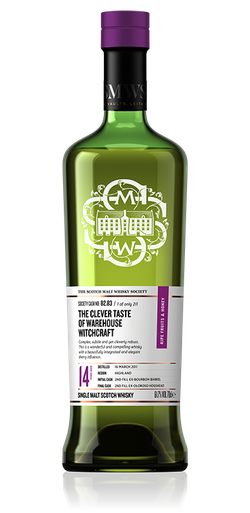 The clever taste of warehouse witchcraft - SMWS 82.83