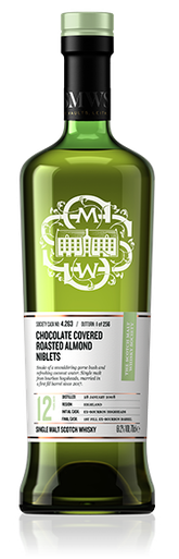 Chocolate covered roasted almonds niblets - SMWS 4.263