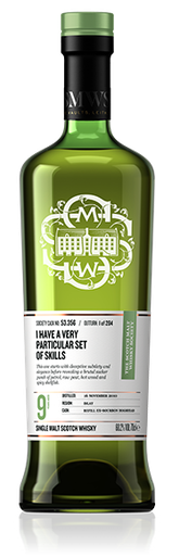 I have a very particular set of skills - SMWS 53.356