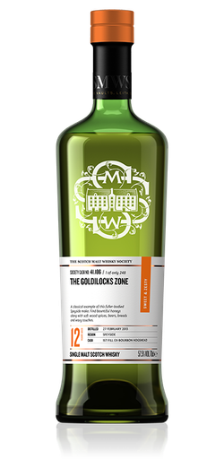 The Goldilocks zone - SMWS 41.186