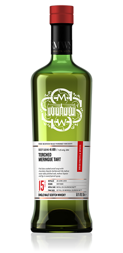 Torched meringue tart