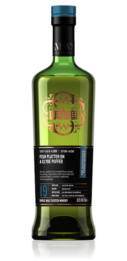 Fish platter on a Clyde puffer - SMWS 4.399