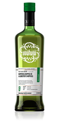 Kippers gripped in a lobster’s nippers - SMWS 122.90