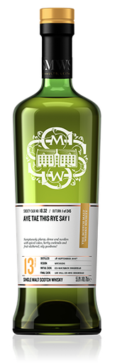 Aye tae this rye say I - SMWS 18.32