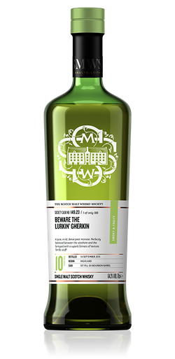 Beware the lurkin' gherkin - SMWS 149.23