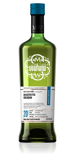 An autolytic Orcadian - SMWS 4.403