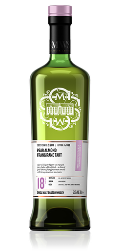 Pear almond frangipane tart - SMWS 9.203