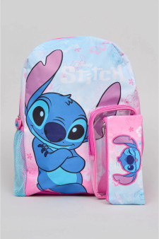 Disney Stitch Surf Backpack & Pencil Case