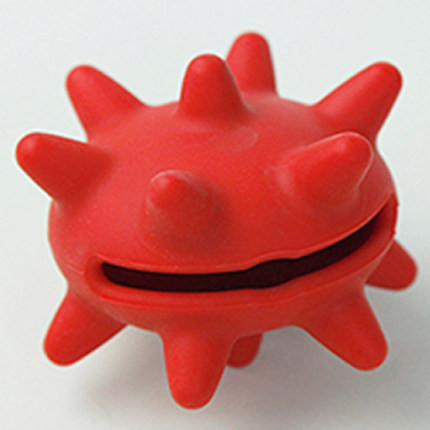 Super Dog Treat Toys Big Mouth Monster Red Dog Toys