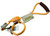 Touchdog Mountain Rope Dog Lead And Collar Set Orange