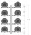 Countertop Series / 8 Bottle Countertop Pillar