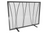 Willow fireplace screen