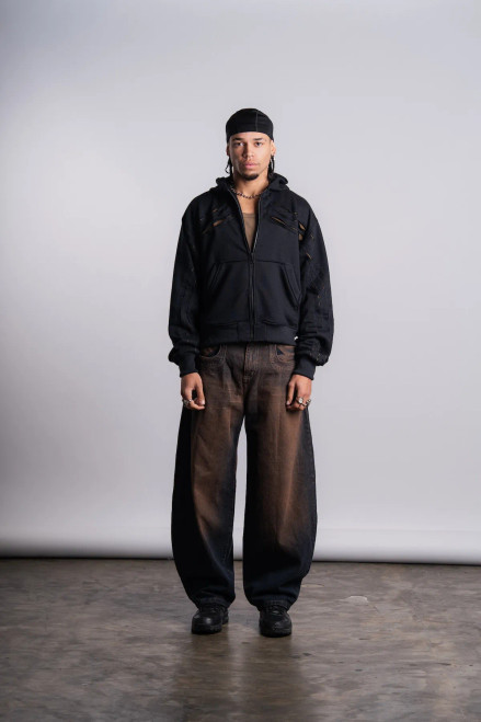 JEAN BAGGY MARRÓN