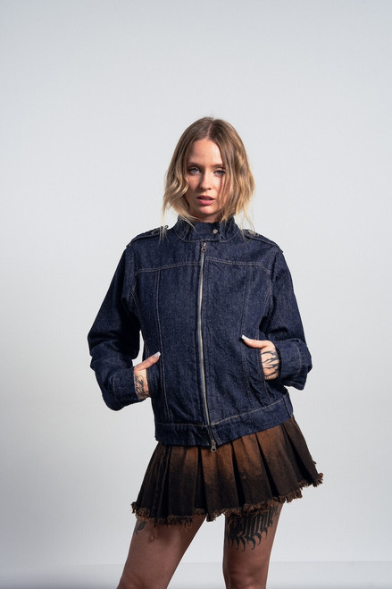 CAMPERA DENIM AZUL