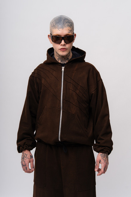 HOODIE MARRÓN