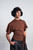 REMERA LAZOS MARRÓN