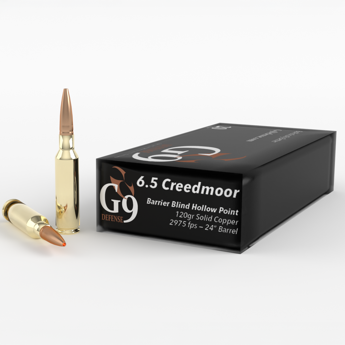 6.5 Creedmoor 120gr BBHP – Alpha Brass