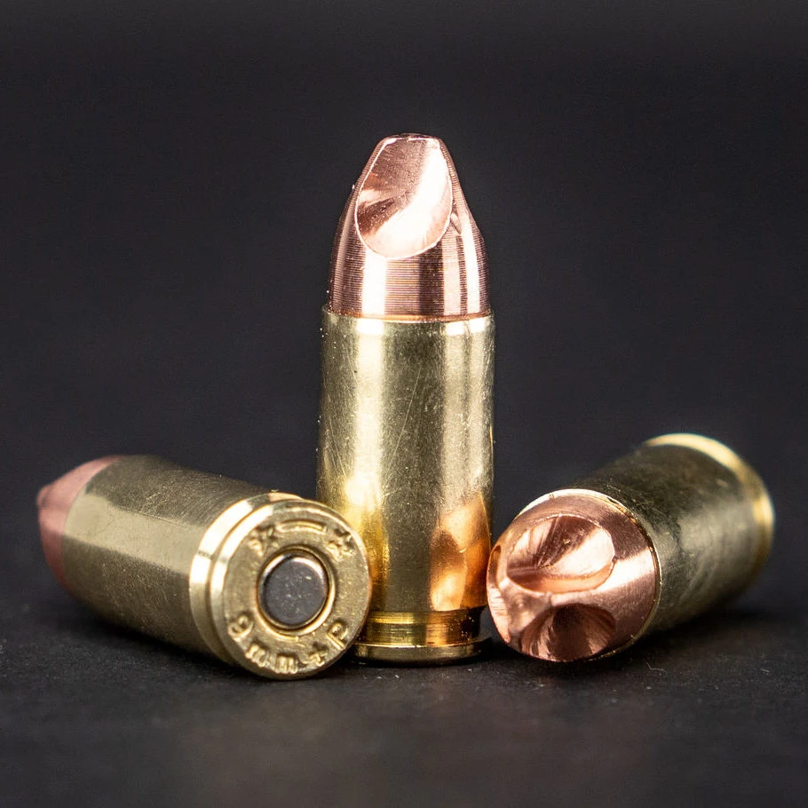 9mm+P 80gr External Hollow Point
