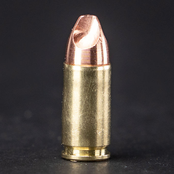 9mm+P 80 gr External Hollow Point