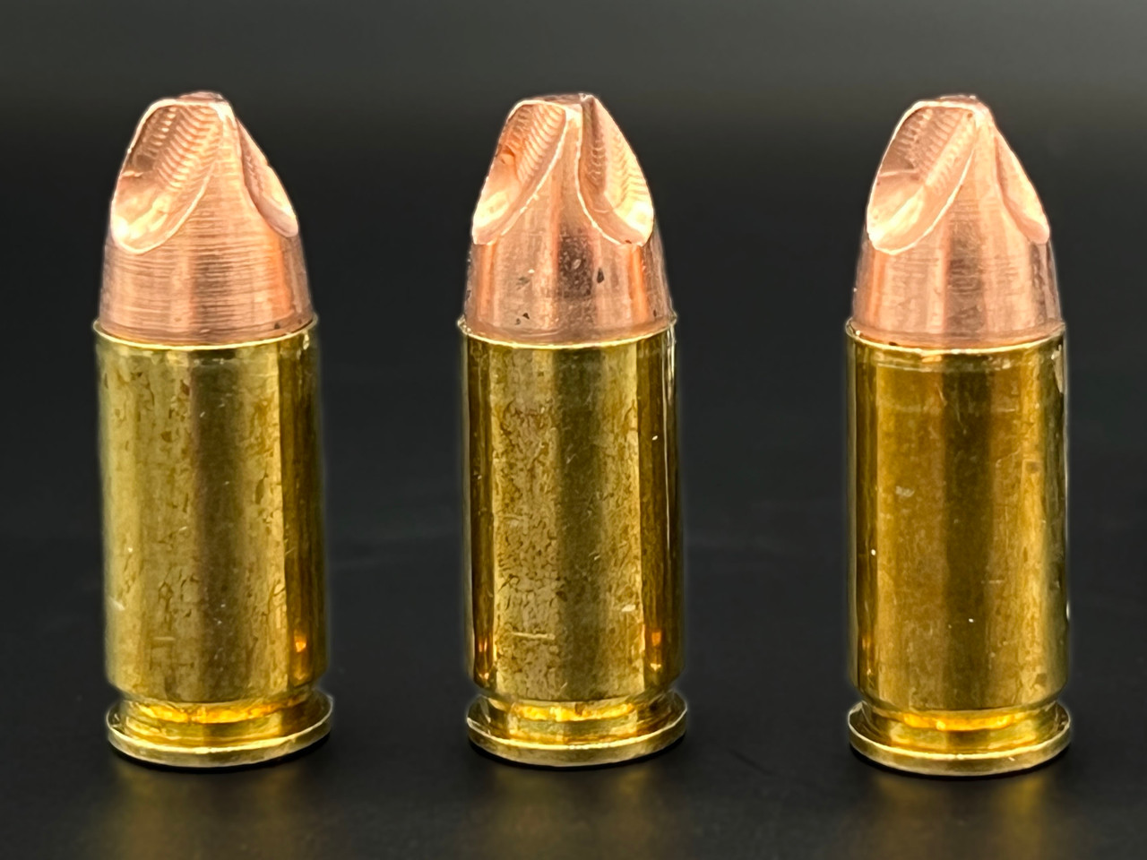 9mm +P 80gr External Hollow Point FACTORY SECONDS