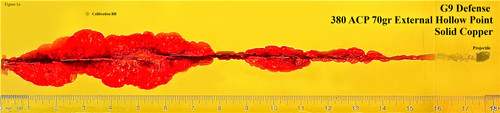 G9 Defense 380 ACP 70 gr External Hollow Point Gel Shot