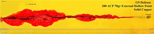 G9 Defense 380 ACP 70 gr External Hollow Point Gel Shot