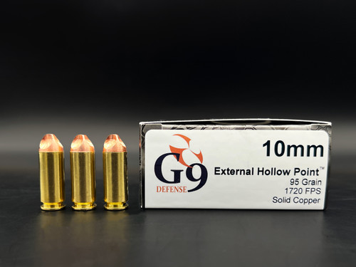 G9 10mm 95 gr External Hollow Point G9 10mm 95 gr External Hollow Point