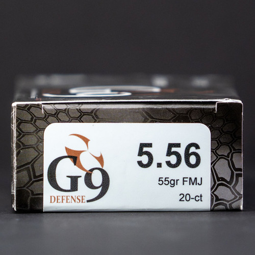 G9 5.56 55gr FMJ G9 5.56 55gr FMJ