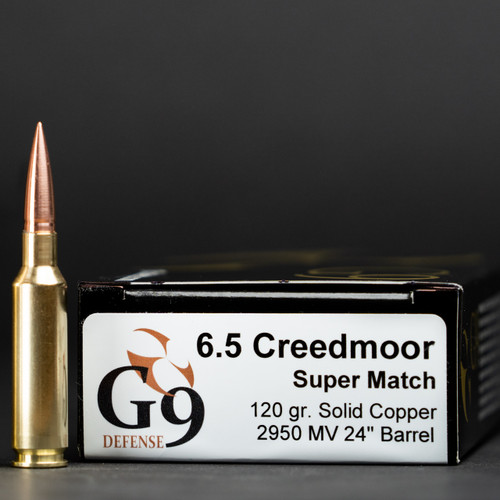 6.5 Creedmoor 120gr Supermatch 6.5 Creedmoor 120gr Supermatch
