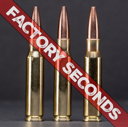 308 Win 145gr Barrier Blind Hollow Point - Alpha Brass Factory Seconds