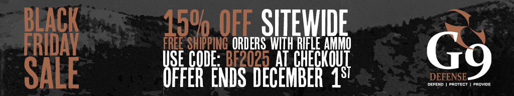 G9 Defense Black Friday 2025