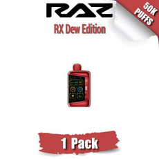 EVTPACK-1PC-Raz RX Dew Edition Puffs Disposable Vape Device-1 Pack