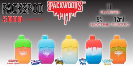 A Deep Dive into Packspod By Packwoods Disposable Vape Device [5000 Puffs]