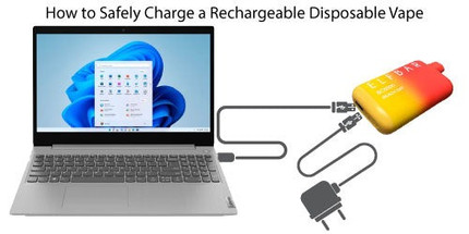 How to Safely Charge a Rechargeable Disposable Vape