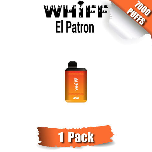 KNGPACK-1PC-Whiff El Patron Disposable Vape Device by Scott Storch [7000 Puffs]