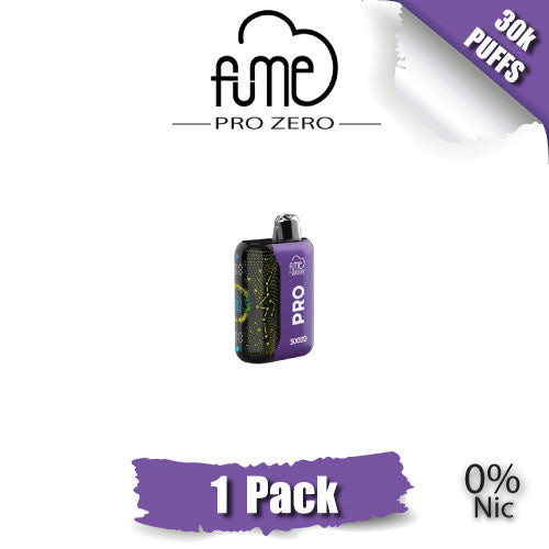 KNGPACK-1PC-Fume PRO ZERO 0% Disposable Vape Device [30K Puffs]
