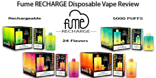 Fume RECHARGE Disposable Vape Device Review