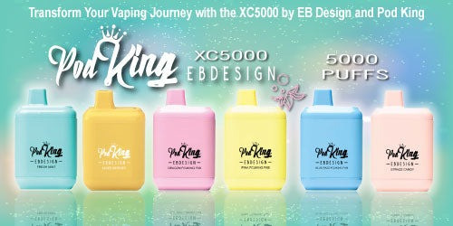 Transform Your Vaping Journey with the XC5000 by EB Design and Pod King